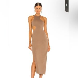 Michael Costello x Revolve Cutout Midi Dress (NWT)